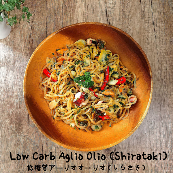 Low Carb Aglio Olio (Shirataki)