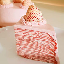 Load image into Gallery viewer, Sakura Awayuki Mille Crepe Cake 桜香るの 「淡雪」 クレープケーキ