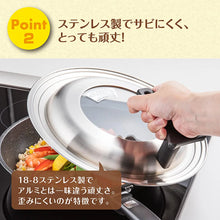 Load image into Gallery viewer, Japan Pan Lid   下村企販锅盖