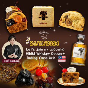 HIBIKI Whiskey Wafu Desserts Hand-On Class (Group)