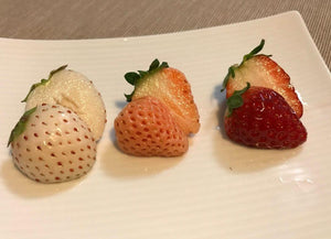 奈良県三色の莓いちご tri-colours ichigo