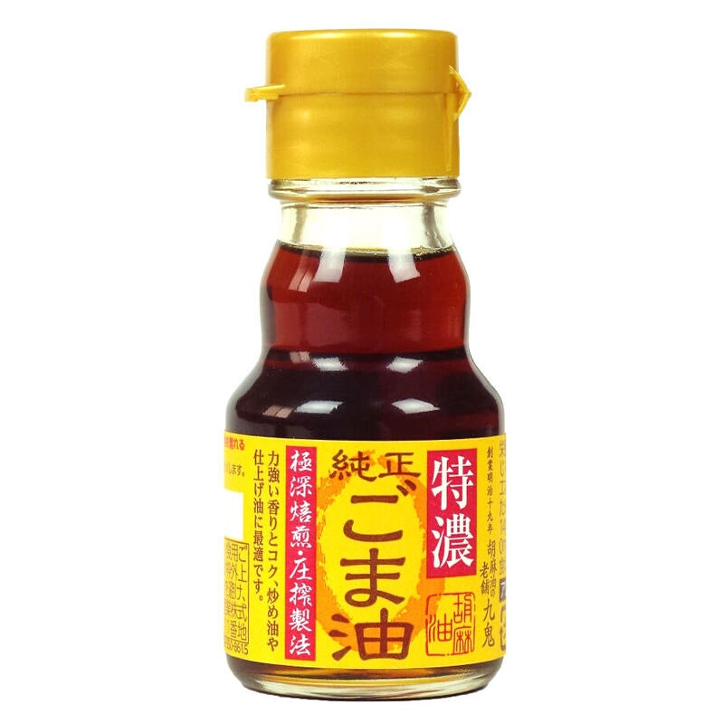 Kuki Extra Rich Sesame Oil
九鬼純正ごま油特濃 45g