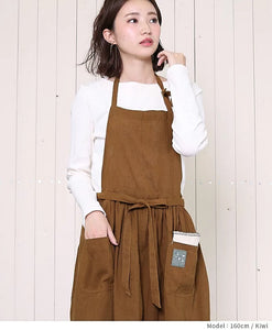 Apron (Andersen) ザッカエプロン 【Dark Brown)】